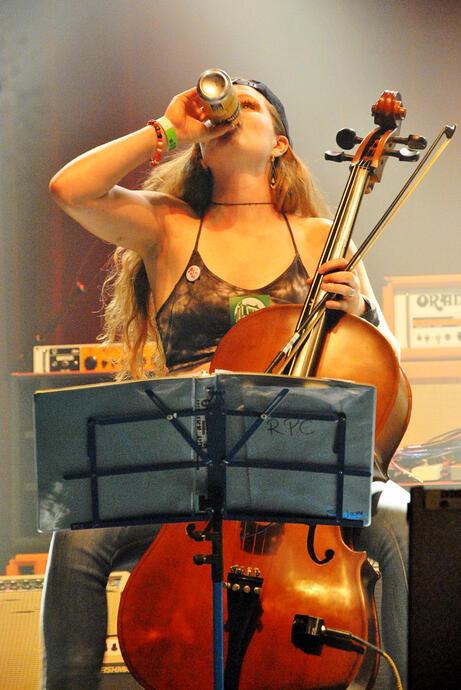 Red Pony Clock at the Georgia Theatre, Athens, Georgia, 10 Aug. 2017 (Popfest)