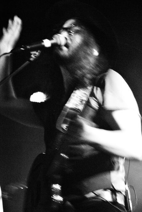 The Ghost of a Saber Tooth Tiger at the 40 Watt Club, Athens, Georgia, 18 May 2015