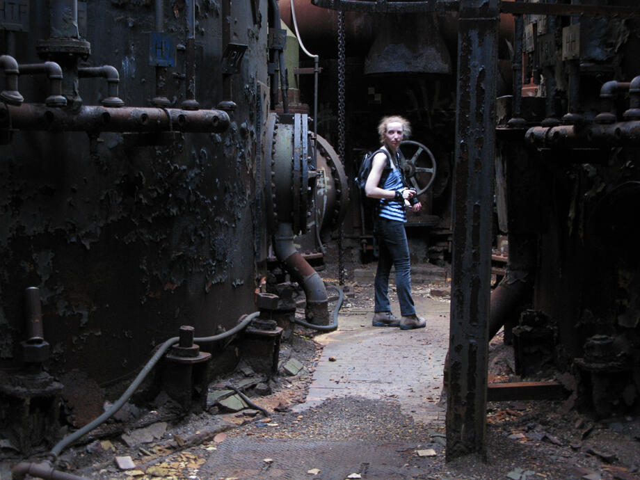 Julia, Carrie Furnace, Rankin, Pennsylvania, 9 Aug. 2009