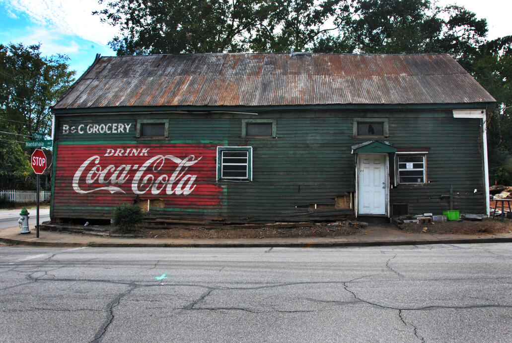 Former B&C Grocery, Athens, Georgia, 2 Oct. 2016