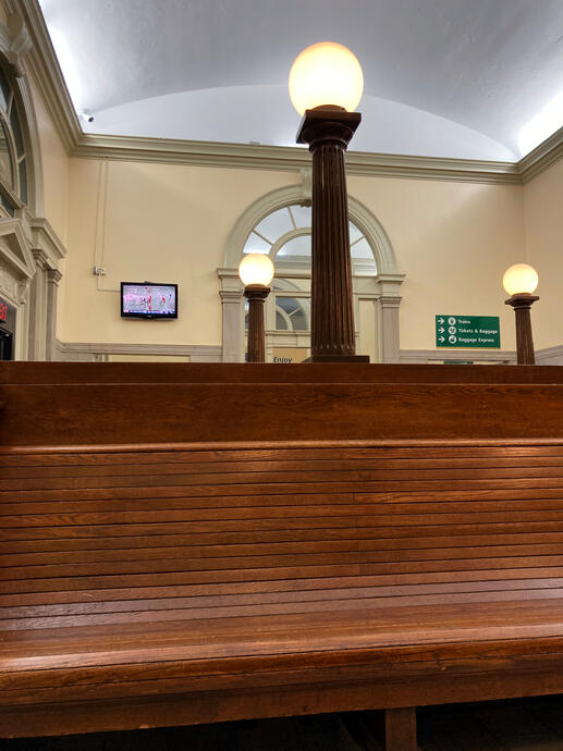 Peachtree Station (Amtrak), Atlanta, Georgia, 16 Aug. 2024