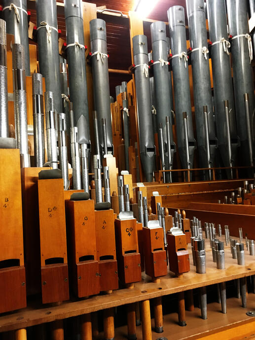 The Wanamaker Grand Court Organ at Macy's, Philadelphia, Pennsylvania, 15 Dec. 2017